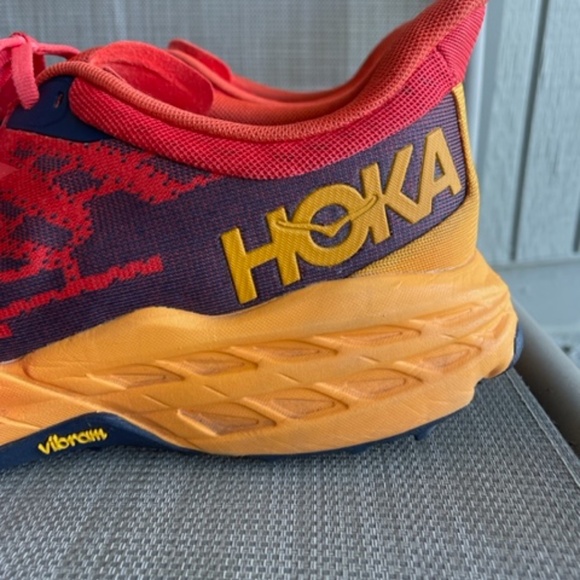 HOKA Men’s Speedgoat 5 Trail Running Shoes 1123157 FRYL - Picture 4 of 13